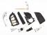 Празна кутийка KEY за смарт ключ на BMW X5 с 4 бутона и авариен ключ от key.bg
